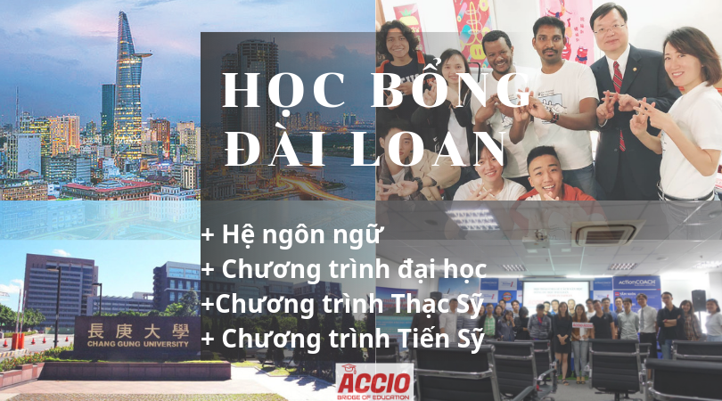 Cùng ACCIO tìm hiểu thông tin về học bổng du học Đài Loan nhé!
